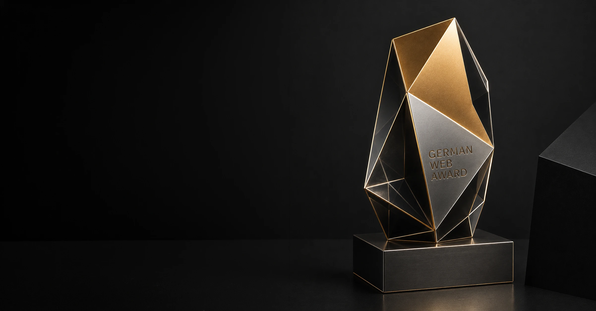 Trophäe des German Web Award